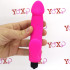 Bifun - Mini vibratore rabbit in silicone rosa 14,5 x 2,9 cm. - 4