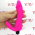 Bifun - Mini vibratore rabbit in silicone rosa 14,5 x 2,9 cm. - 0