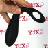 BLACK HEART - Fallo Anale Stimola Prostata 21 x 3,6 cm. in Silicone Nero - 2