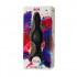 BOB L - Cuneo Anale con Curve 13,8 x 3,9 cm. in Silicone Nero - 4