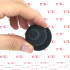 BOB S - Cuneo Anale con Curve 10,8 x 3,1 cm. in Silicone Nero - 2
