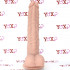 Long John - Fallo Realistico Morbido e Flessibile 21 x 4 cm. color Carne - 3