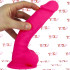 Fallo ultra realistico Dual Density Termo Reattivo rosa fluo 23 x 4,9 cm. - 1