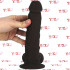 Fallo ultra realistico Dual Density Termo Reattivo africano 23 x 4,9 cm. - 4