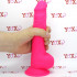 Fallo ultra realistico Dual Density Termo Reattivo rosa fluo 22 x 4,5 cm. - 0