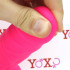Fallo ultra realistico Dual Density Termo Reattivo rosa fluo 22 x 4,5 cm. - 2
