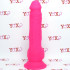 Fallo ultra realistico Dual Density Termo Reattivo rosa fluo 22 x 4,5 cm. - 6