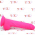 Fallo ultra realistico Dual Density Termo Reattivo rosa fluo 22 x 4,5 cm. - 7