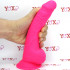 Fallo ultra realistico Dual Density Termo Reattivo rosa fluo 22 x 4,5 cm. - 1