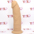 Fallo realistico Dual Density Termo Reattivo mulatto 19 x 4,8 cm. - 4