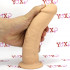 Fallo realistico Dual Density Termo Reattivo mulatto 19 x 4,8 cm. - 2