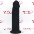 Fallo realistico Dual Density Termo Reattivo nero 15 x 3,9 cm. - 7
