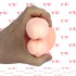 Fallo Doppio Realistico Dual Density Termo Reattivo 19,5 x 4 cm. e 17,5 x 3 cm. color Carne - 2