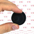 Cuneo Anale Dual Density Termo Reattivo 6,4 x 2,9 cm. Nero - 3