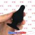 Cuneo Anale Dual Density Termo Reattivo 7,2 x 3,4 cm. Nero - 0