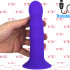 Adrien Lastic HITSENS VIBE 3 - Vibratore Dual Density 18,2 x 4,1 cm. Ricaricabile Viola - 0