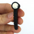 Anello Fallico Vibrante in Silicone a Sfere 4 cm. - 1