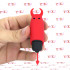 Adrien Lastic DEVOL - Mini Stimolatore per Clitoride Multivelocità in Silicone Rosso - 0