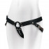 Imbracatura universale in Denim nero per Strap On con anello da 4,5 cm. - 0