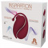 Adrien Lastic INSPIRATION - Succhia Clitoride e Ovulo Vibrante in Silicone Comandato da APP 18 x 3,7 cm. - 6