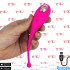 Adrien Lastic PALPITATION - Ovulo Vibrante in Silicone Comandato da APP 18 x 3,7 cm. Fucsia - 0