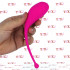 Adrien Lastic PALPITATION - Ovulo Vibrante in Silicone Comandato da APP 18 x 3,7 cm. Fucsia - 2