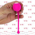 Adrien Lastic PALPITATION - Ovulo Vibrante in Silicone Comandato da APP 18 x 3,7 cm. Fucsia - 4