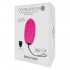 Adrien Lastic Ocean Breeze 2.0 - Ovetto Wireless in Silicone 7,5 x 3,4 cm. Ricaricabile USB Rosa - 4