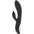 Kaultz - Vibratore Rabbit in Silicone Flessibile 20,4 x 3,8 cm. Nero Ricaricabile - 3