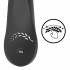 Kean - Vibratore Punto G in Silicone Flessibile 20,4 x 3,8 cm. Nero Ricaricabile - 4