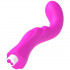 Gregory - Vibratore Punto G in Silicone Flessibile 20 x 3 cm. Fucsia Ricaricabile - 1