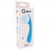 Gylbert - Vibratore Punto G in Silicone Flessibile con Setole 20 x 3 cm. Azzurro Ricaricabile - 4