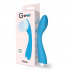 Gylbert - Vibratore Punto G in Silicone Flessibile con Setole 20 x 3 cm. Azzurro Ricaricabile - 3