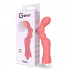Gohan - Vibratore Punto G in Silicone Flessibile 20 x 3 cm. Rosa Ricaricabile - 4
