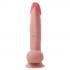 Sherman - Fallo Ultra Realistico Dual Density con Pelle Scorrevole 24 x 4,5 cm. Color Carne - 2