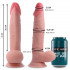 Sherman - Fallo Ultra Realistico Dual Density con Pelle Scorrevole 24 x 4,5 cm. Color Carne - 4