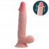 Sherman - Fallo Ultra Realistico Dual Density con Pelle Scorrevole 24 x 4,5 cm. Color Carne - 0