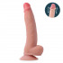Leopard - Fallo Ultra Realistico Dual Density con Pelle Scorrevole 23 x 4,7 cm. Color Carne - 0
