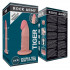 Tiger - Fallo Realistico Dual Density con Pelle Scorrevole 14 x 4,4 cm. Color Carne - 4