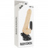 Vibratore Ultra Realistico con Ventosa Ultra Potente 18,5 x 4 cm. Color Carne con Variatore Velocità - 3