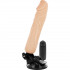 Vibratore Realistico con Ventosa Ultra Potente 20 x 4 cm. Color Carne con Variatore Velocità - 0