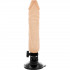 Vibratore Realistico con Ventosa Ultra Potente 20 x 4 cm. Color Carne con Variatore Velocità - 2