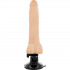 Vibratore Ultra Realistico con Ventosa Ultra Potente 20 x 4 cm. Color Carne con Variatore Velocità - 2
