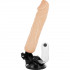 Vibratore Realistico con Ventosa Ultra Potente 20 x 4 cm. Color Carne con Comando - 0