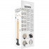 Vibratore Realistico con Ventosa Ultra Potente 20 x 4 cm. Color Carne con Comando - 4