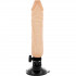Vibratore Realistico con Ventosa Ultra Potente 20 x 4 cm. Color Carne con Comando - 2