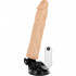 Vibratore Realistico con Ventosa Ultra Potente 21 x 4 cm. Color Carne con Comando - 0