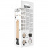 Vibratore Realistico con Ventosa Ultra Potente 21 x 4 cm. Color Carne con Comando - 4
