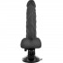 Vibratore Ultra Realistico Posizionabile on Ventosa Ultra Potente 21 x 4 cm. Nero con Comando - 3