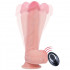 Apache - Vibratore Realistico Rotante in Silicone 22 x 4,6 cm. con Telecomando Wireless color Carne - 1